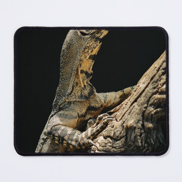 Item preview, Wild Monitor Lizard Clinging to Tree Trunk designed and sold by Daviean.