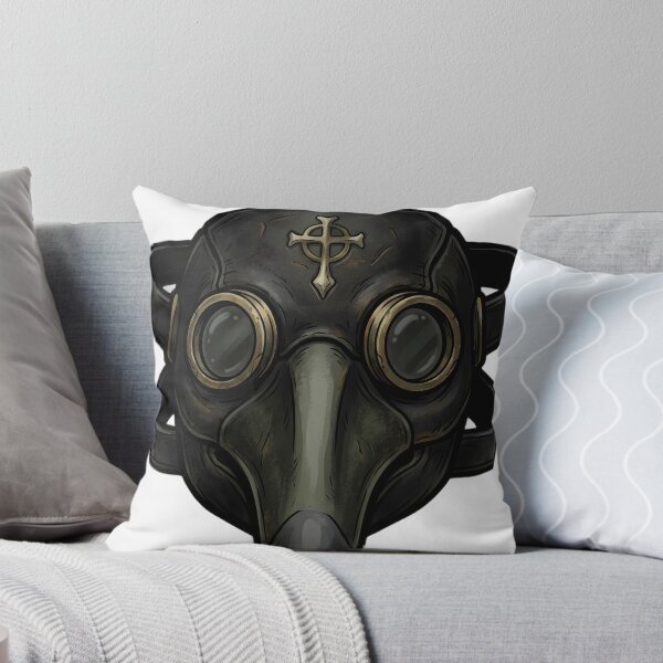 Item preview, Gothic Plague Doctor Beaked Mask — Dark Herbalist Relic Emblem designed and sold by IllumeInk.