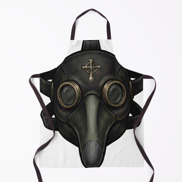 Item preview, Gothic Plague Doctor Beaked Mask — Dark Herbalist Relic Emblem designed and sold by IllumeInk.