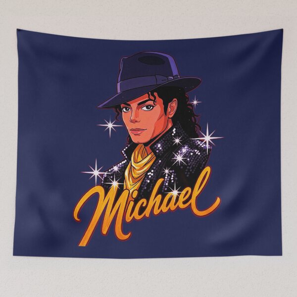 Aperçu de l'œuvre MJ Michael Pop King Légende créée et vendue par The Art by Rossouw.