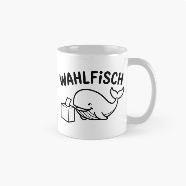 Item preview, Wahlfisch Wal Wahlurne | Lustiges Wortspiel Wahl Geschenk designed and sold by LoFizzy.