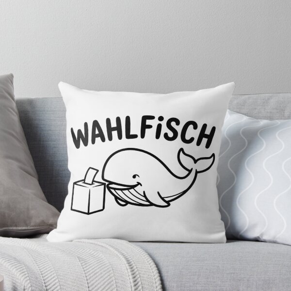 Artikelvorschau, Wahlfisch Wal Wahlurne | Lustiges Wortspiel Wahl Geschenk entworfen und verkauft von LoFizzy.