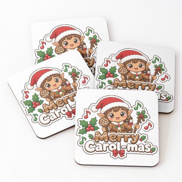 Item preview, Singer Christmas Merry Carol-mas Gift designed and sold by Soft Merch.