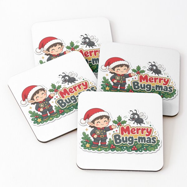 Item preview, Pest Control Christmas Merry Bug-mas Gift designed and sold by Soft Merch.