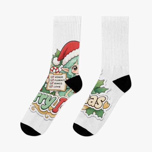 Aperçu de l'œuvre Wedding Planner Christmas Merry I-Do-mas Gift créée et vendue par Soft Merch.