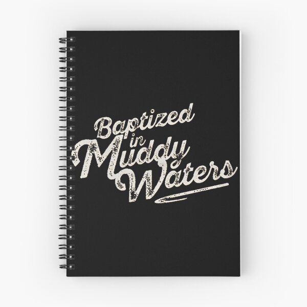 Item preview, Baptized in Muddy Waters Vintage Blues Inspired Graphic Design designed and sold by ATGR.