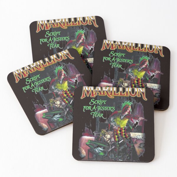Item preview, Marillion Script For A Jester's Tear Band designed and sold by kawanva-studio.
