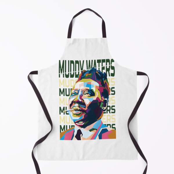 Item preview, Abstract WPAP Style Portrait of Muddy Waters with Vibrant Geometric Colors designed and sold by ATGR.