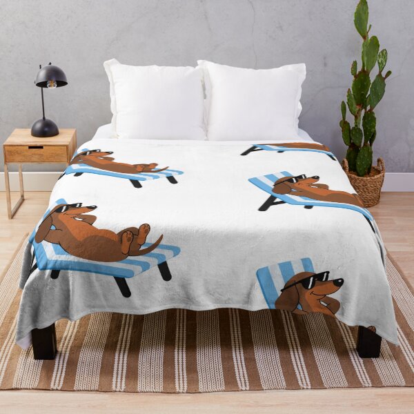 Item preview, Summer Dachshund designed and sold by LuloCreative.