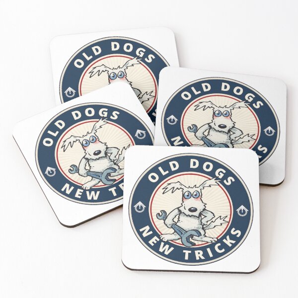 Item preview, Old Dogs New Tricks circle designed and sold by UnicycleShed.
