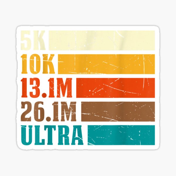 Aperçu de l'œuvre 5K 10K 13.1M 26.1M Ultra Running Runner T-Shirt créée et vendue par TheStephenBolin.