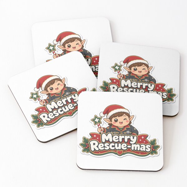 Item preview, Paramedic Christmas Merry Rescue-mas Gift designed and sold by Soft Merch.