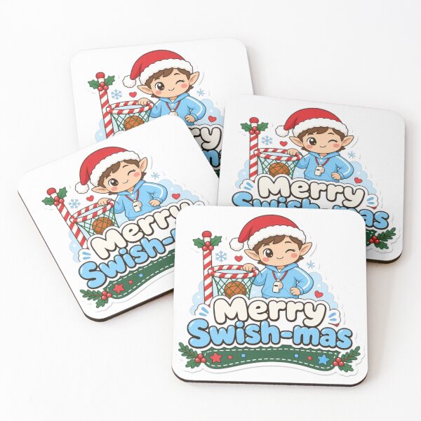 Item preview, Basketball Coach Christmas Merry Swish-mas Gift designed and sold by Soft Merch.