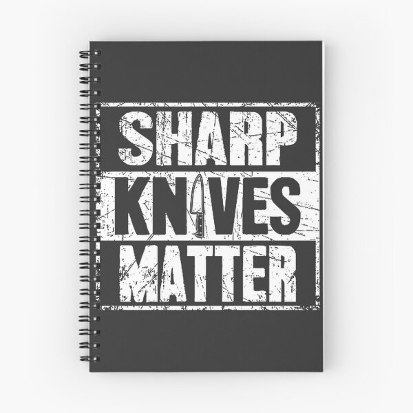 Item preview, Sharp Knives Matter Chef Kitchen Culinary Cooking Lover Design designed and sold by thiefofblood0w0.