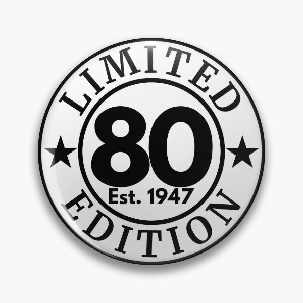 Item preview, Limited 80 Edition | 1947 80th Birthday Gift designed and sold by highflycrafts.