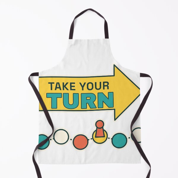 Item preview, Take Your Turn - Retro Board Game Arrow designed and sold by Playful Paper Club.
