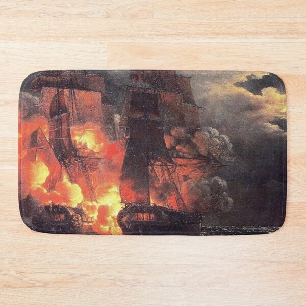 Item preview, Combat Naval En Vue Des Îles De Loz designed and sold by SharonTheFirst.