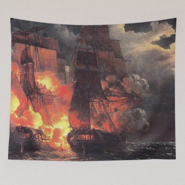Artikelvorschau, Combat Naval En Vue Des Îles De Loz entworfen und verkauft von SharonTheFirst.