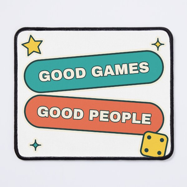Item preview, Good Games Good People - Retro Game Night Labels designed and sold by Playful Paper Club.