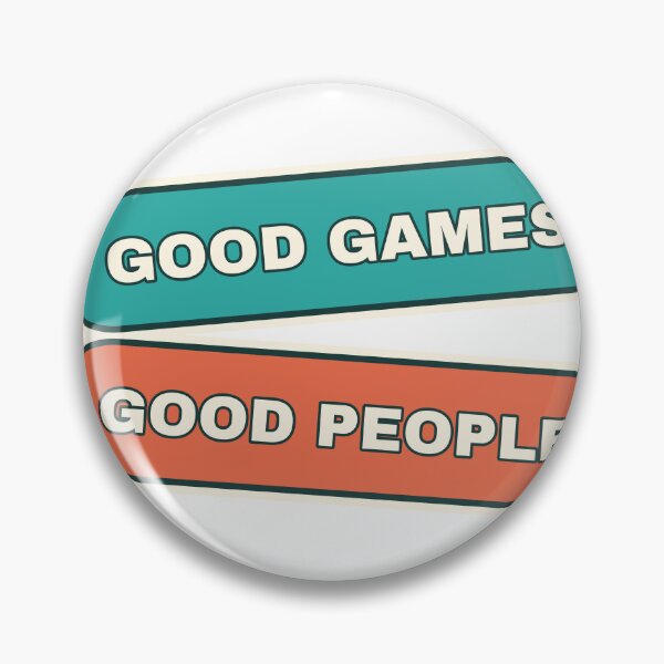 Item preview, Good Games Good People - Retro Game Night Labels designed and sold by Playful Paper Club.