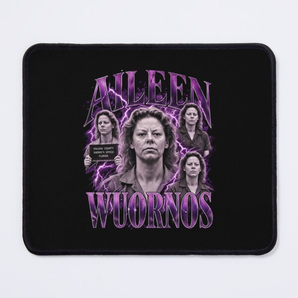 Item preview, Aileen Wuornos Purple Lightning Mugshot Collage designed and sold by ytokkeq.