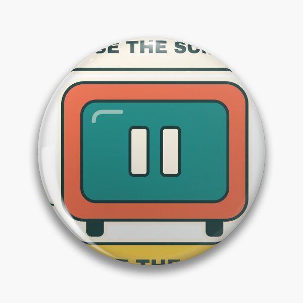 Item preview, Pause the Screen Start the Game - Screen Free Fun designed and sold by Playful Paper Club.