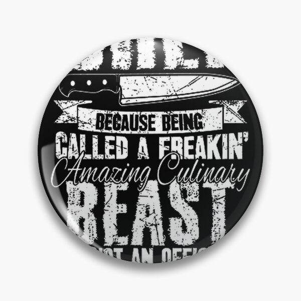 Item preview, Chef - Amazing Culinary Beast Funny Cooking Lover Gift Design designed and sold by thiefofblood0w0.