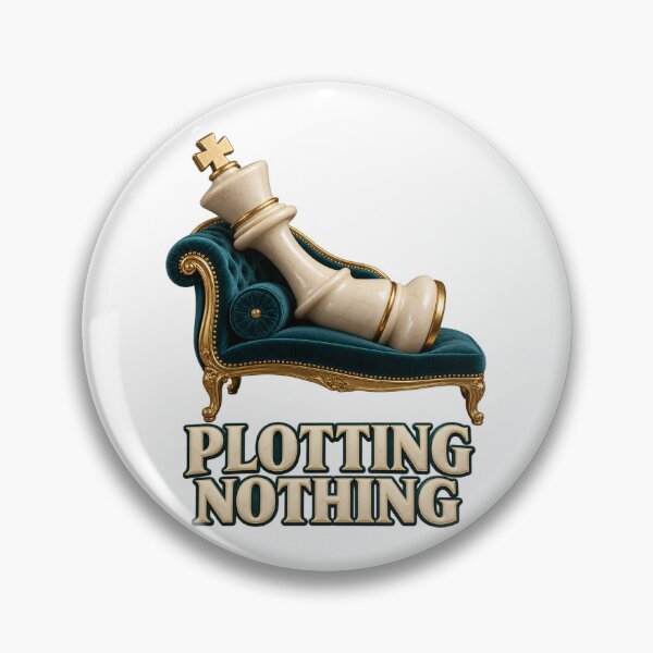 Item preview, Plotting Nothing Empty Chess Throne designed and sold by TrendTribeTP.