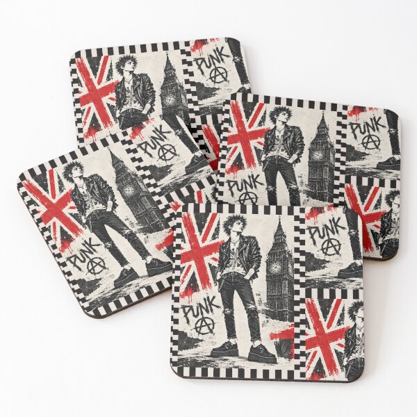 Item preview, British Punk illustration designed and sold by Lifer Art and Design.