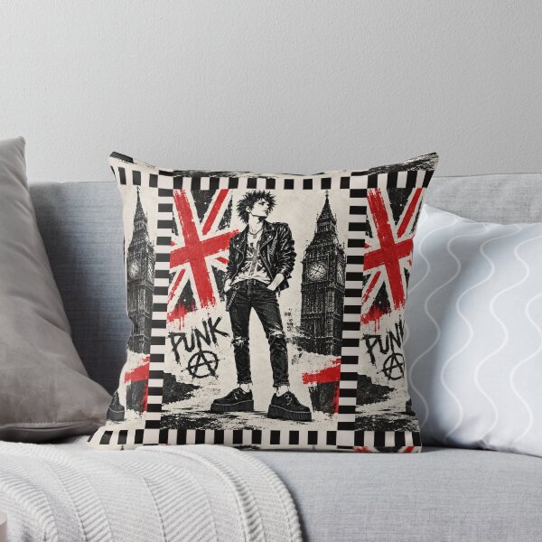 Item preview, Ilustración punk británica designed and sold by Lifer Art and Design.