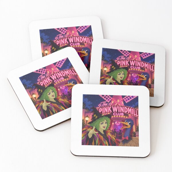 Item preview, Grotbag’s “Pink Windmill Club” designed and sold by Hazel McKinnon.