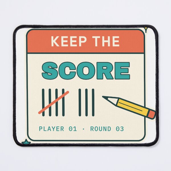 Item preview, Keep the Score - Retro Scorecard and Tally designed and sold by Playful Paper Club.
