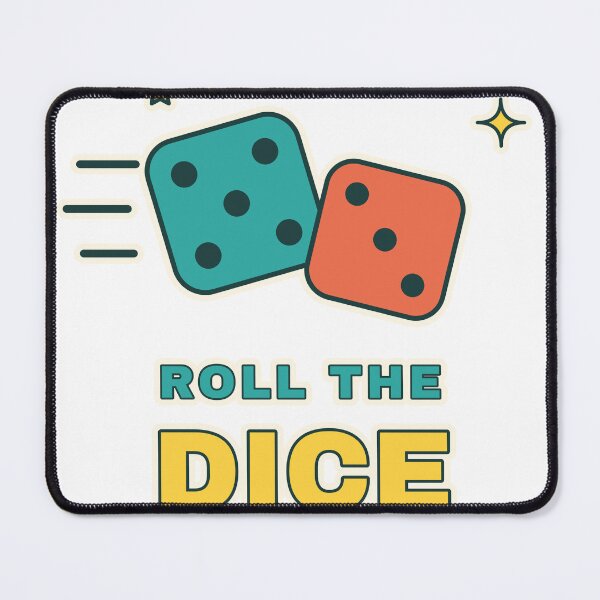 Item preview, Roll the Dice - Retro Tumbling Dice designed and sold by Playful Paper Club.
