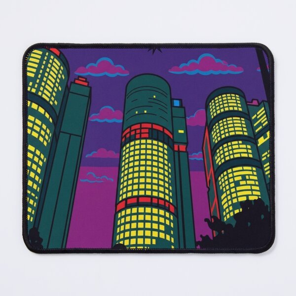 Item preview, Central Sydney NSW at Night Pop Landscape designed and sold by EllDAV777.