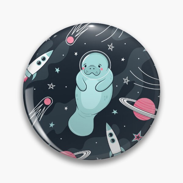 Item preview, Space Manatees designed and sold by robyriker.