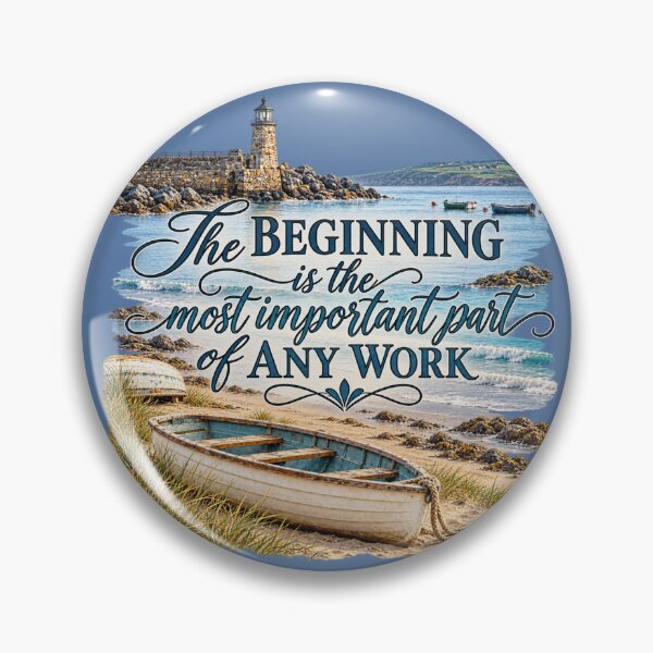 Item preview, The First Chapter designed and sold by Quote Gallery.