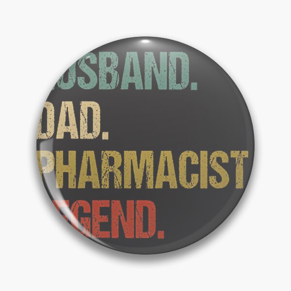 Item preview, Husband Dad Pharmacist Legend Funny Quote Design for Pharmacy Professionals designed and sold by miunyan.