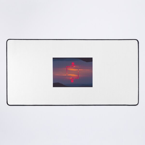 Item preview, Stunning Red Sky Sunset Landscape Artwork designed and sold by megantone.