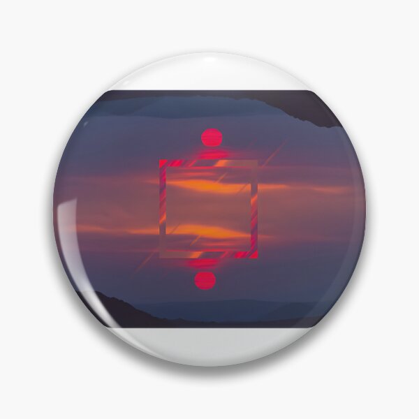 Item preview, Stunning Red Sky Sunset Landscape Artwork designed and sold by megantone.