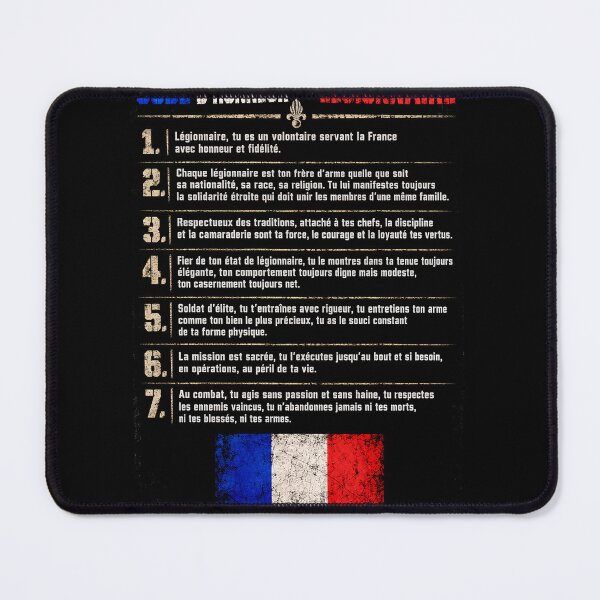 Item preview, Legionnaire Code of Honor poster  designed and sold by mrchzo.