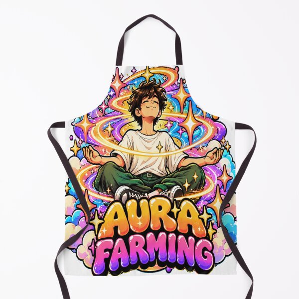 Item preview, Aura Farming | Cosmic Meditation & Spiritual Energy designed and sold by Chic Artistry.