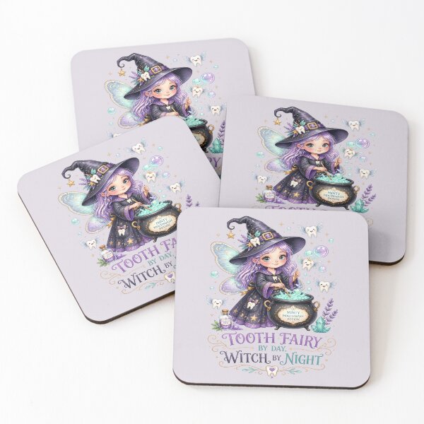 Item preview, Tooth Fairy - Dental Hygienist Dentist Halloween Watercolor designed and sold by Art-Arcade6.