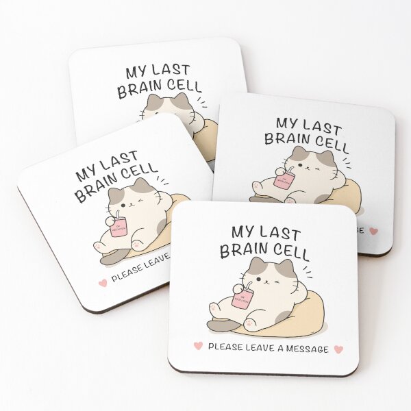 Item preview, My Last Brain Cell on Vacation designed and sold by Little Dora Art.