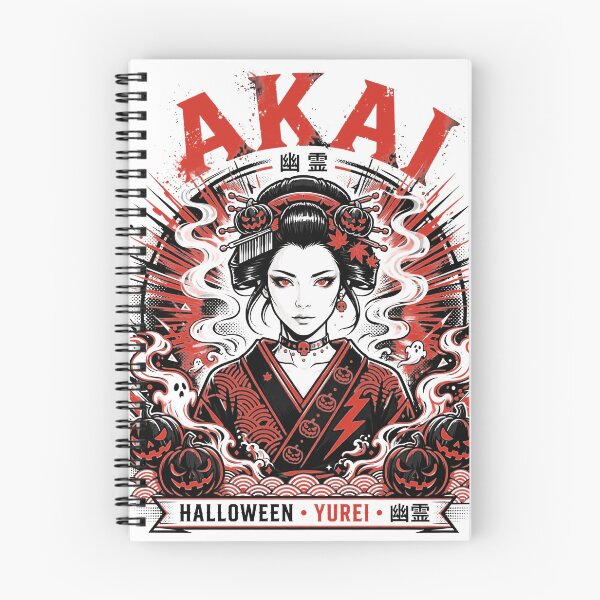 Item preview, AKAI Yurei Japanese Ghost Geisha Halloween - Yurei Yokai Kimono designed and sold by Tsuiho_art.