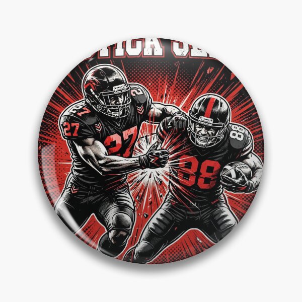 Item preview, Hit Stick Season Funny Football Shirt designed and sold by HeisBarryy.