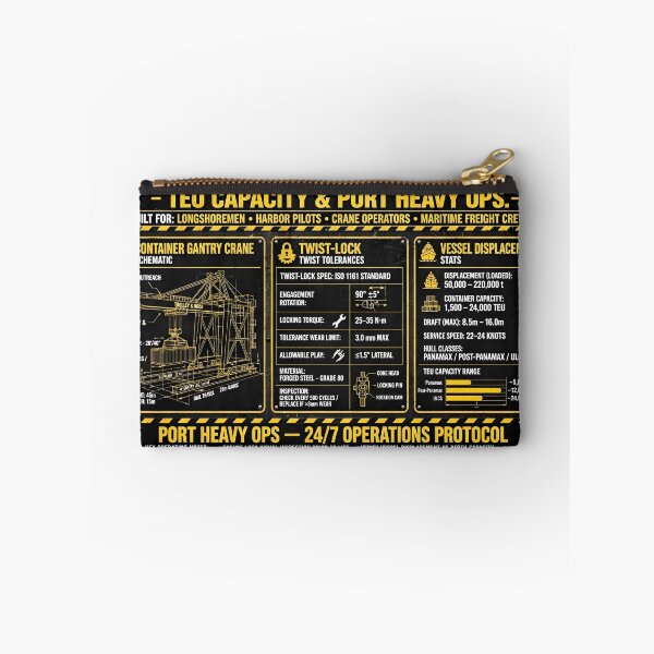 Item preview, Global Maritime Logistics Container Ship Port Shirt designed and sold by StudioBilly3000.