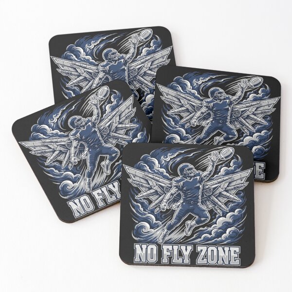 Item preview, No Fly Zone Funny Cornerback Football Shirt designed and sold by HeisBarryy.
