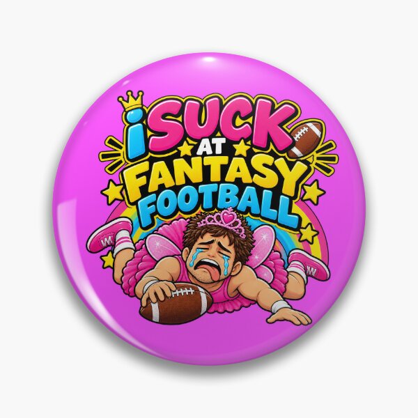 Item preview, Funny I Suck At Fantasy Football Rainbow Tee - Sacko Punishment Shirt designed and sold by Grayson809.