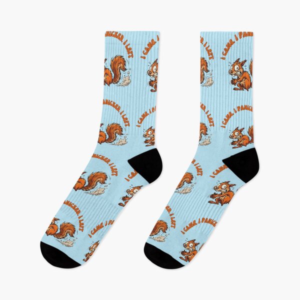 Item preview, I Came I Panicked I Left Squirrel designed and sold by ZeroContextArt.