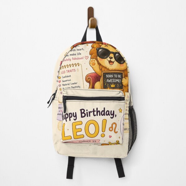 Item preview, Leo Birthday Lion – Funny Zodiac Birthday Celebration designed and sold by MysticPurpleHue.